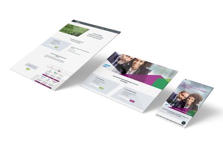 intap Network Website - Projekt Vorschau