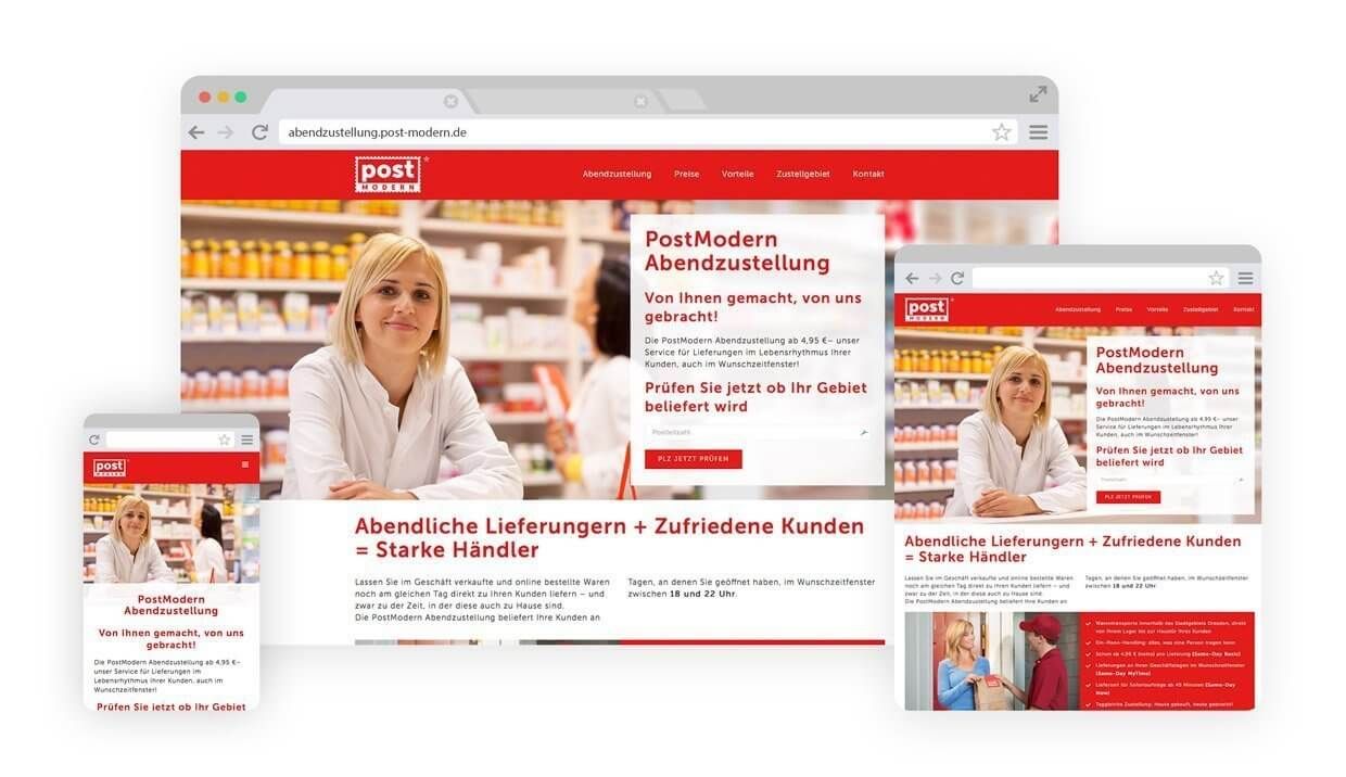 Webdesign für PostModern